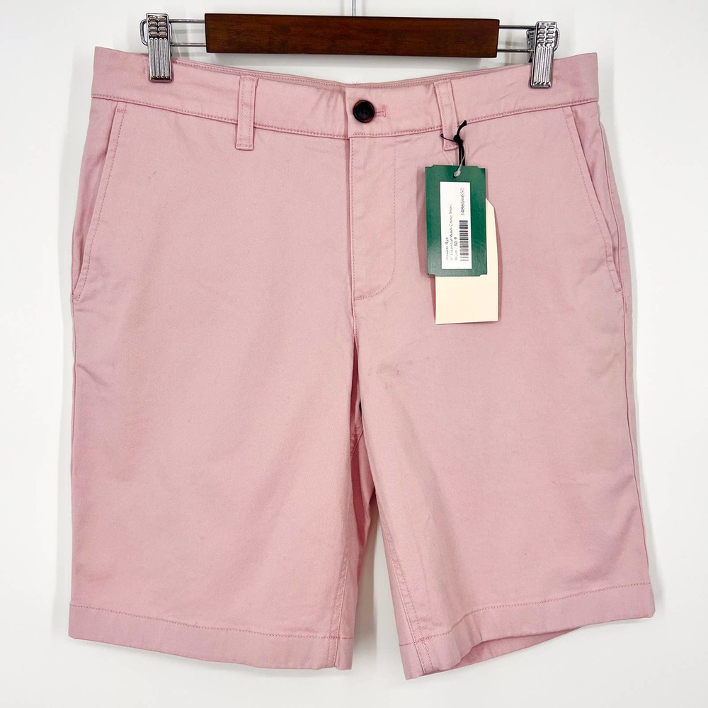 🆕 Hawker Rye Womens Size 30x9 Blush Pink Shorts 9” Essential Wash Chino